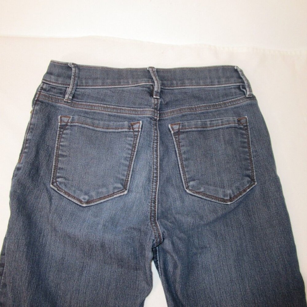 Ann Taylor LOFT  Jeans 27 4 Modern High Waist Skinny Ankle Dark Wash Inseam 26"